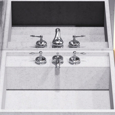 Widespread Single-handle Bathroom Faucet