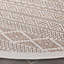 Tapis orange / beige Wicker 152-1987031818