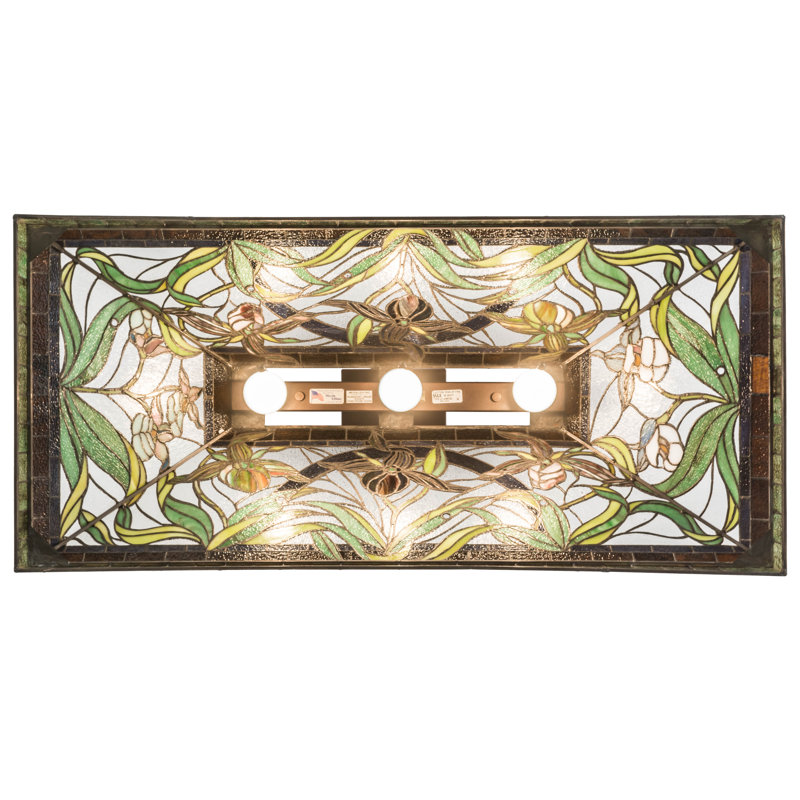 Lady Slippers Oblong 3 - Light Pendant