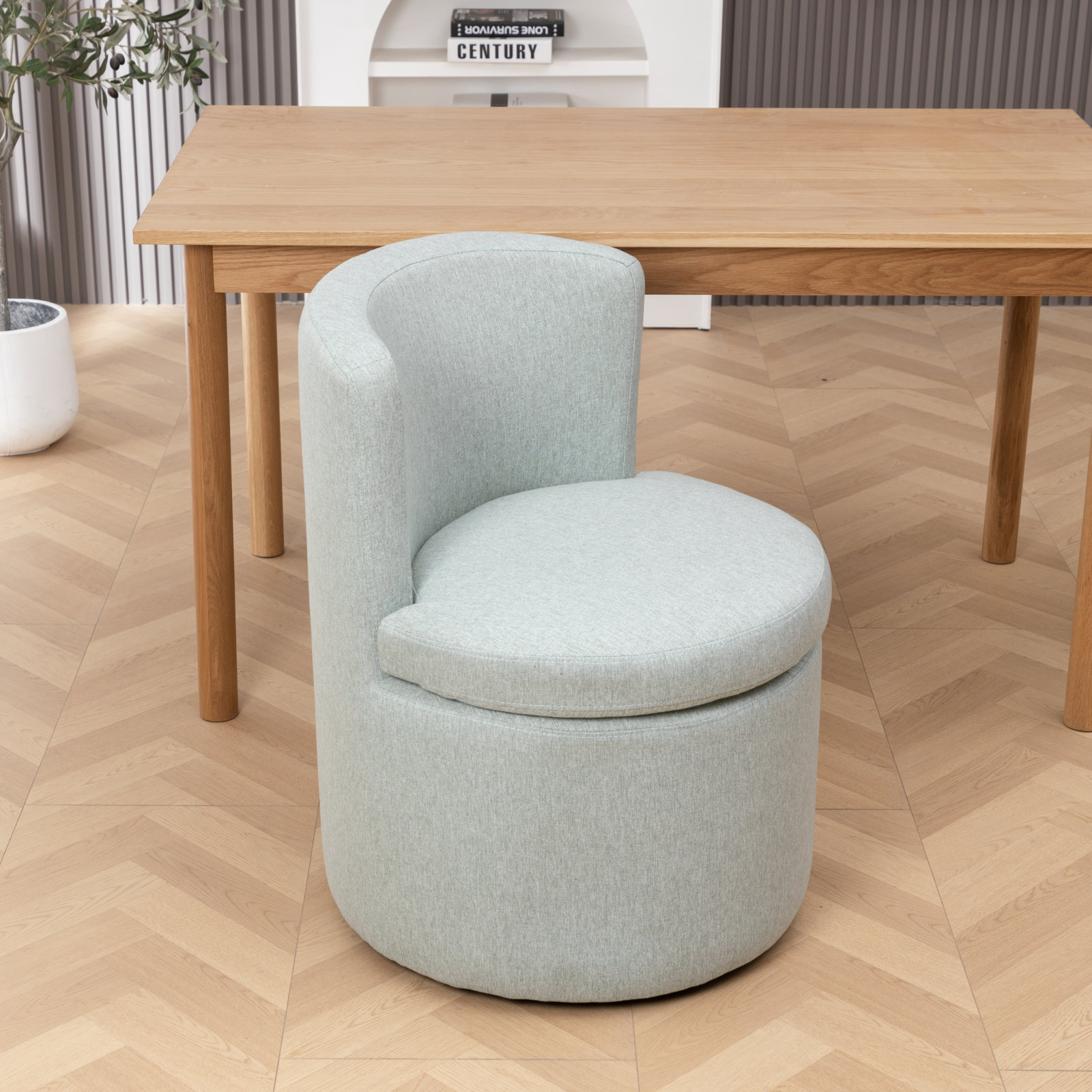 Solana 18.5'' H Upholstered Side Chair, Light Sage Green