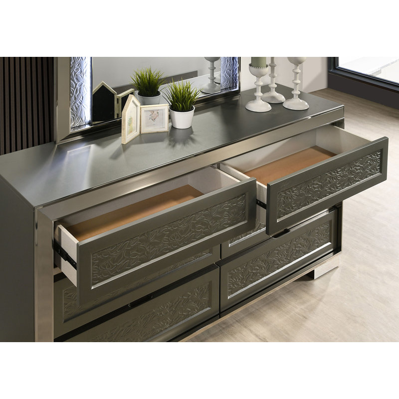 Commode Leyland, gris foncé
