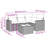 Vidaxl Garden Sofa Set Brown