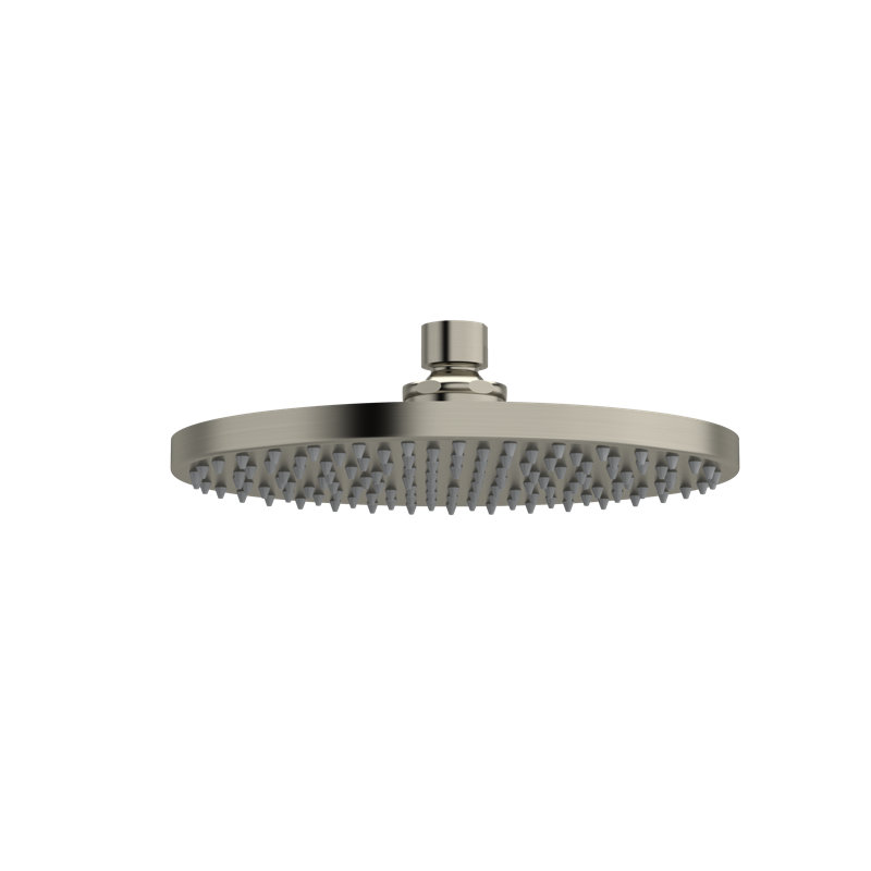 8" Rain Shower Head, Brushed Nickel
