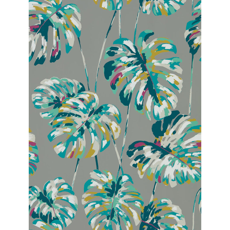 Kelapa Wallpaper, Lagoon/Cerise