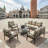 5-Piece Metal Patio Furniture Set-1819452042