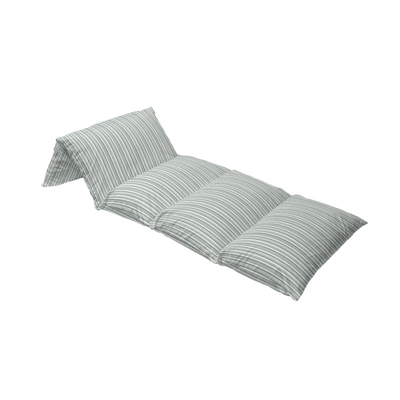 Housse de coussin d'extérieur verticale, H 2 po x l 27 po x P 88 po