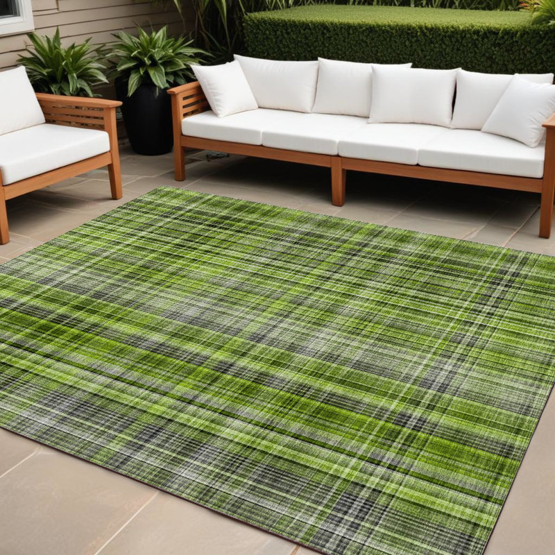 Tapis intérieur lavable antidérapant 9 pi x 12 pi vert 9 pi x 12 pi, Rectangle 9' X 12'