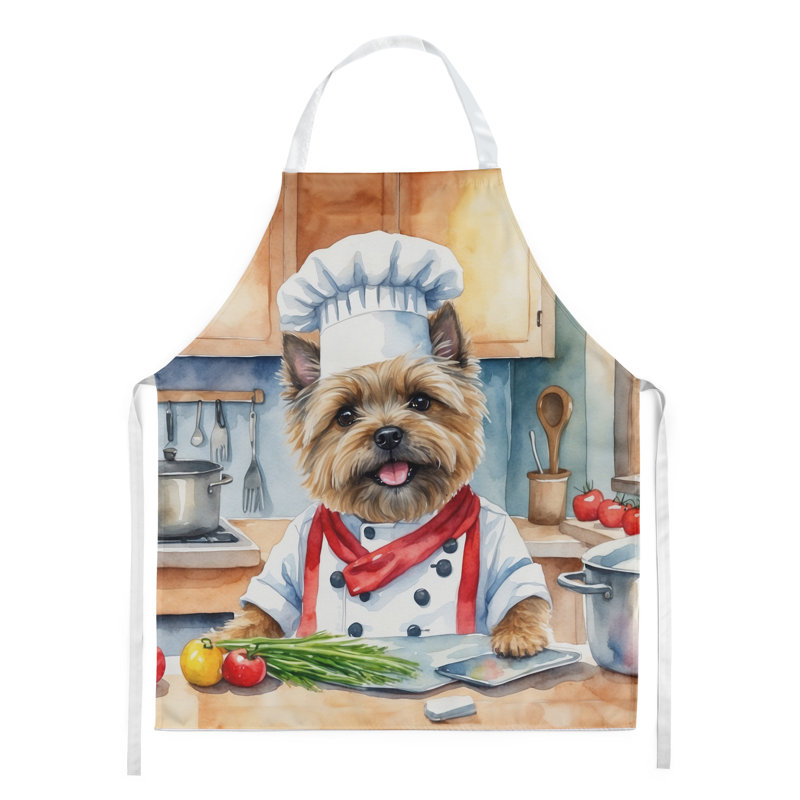 No Pattern Bib Apron