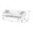 Adjustable Storage Sofa