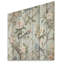 Chinoiserie, oiseaux et pivoines - panneau mural en bois d'oiseaux sur bois de pin naturel-477009159