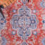 Tapis oriental rouille / bleu-1824380296