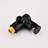 Matte Black Bathroom Fixture - 360 Rotating Shower Head, Hand Head Corrosion , 2 Heads-120951914