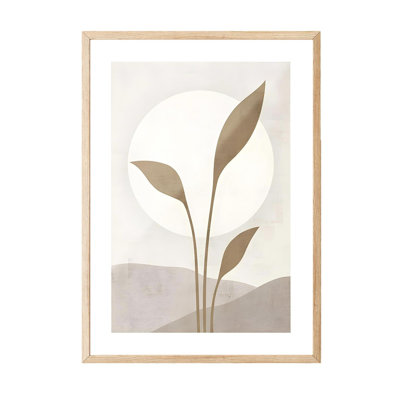 Peinture décorative encadrée