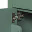Meuble-lavabo moderne simple avec lavabo en céramique-408595088