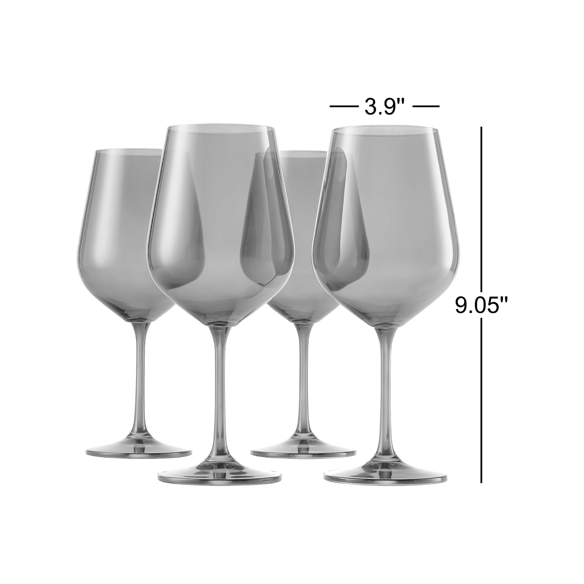 Amelia Sheer Red Wine 23oz, Sky Blue