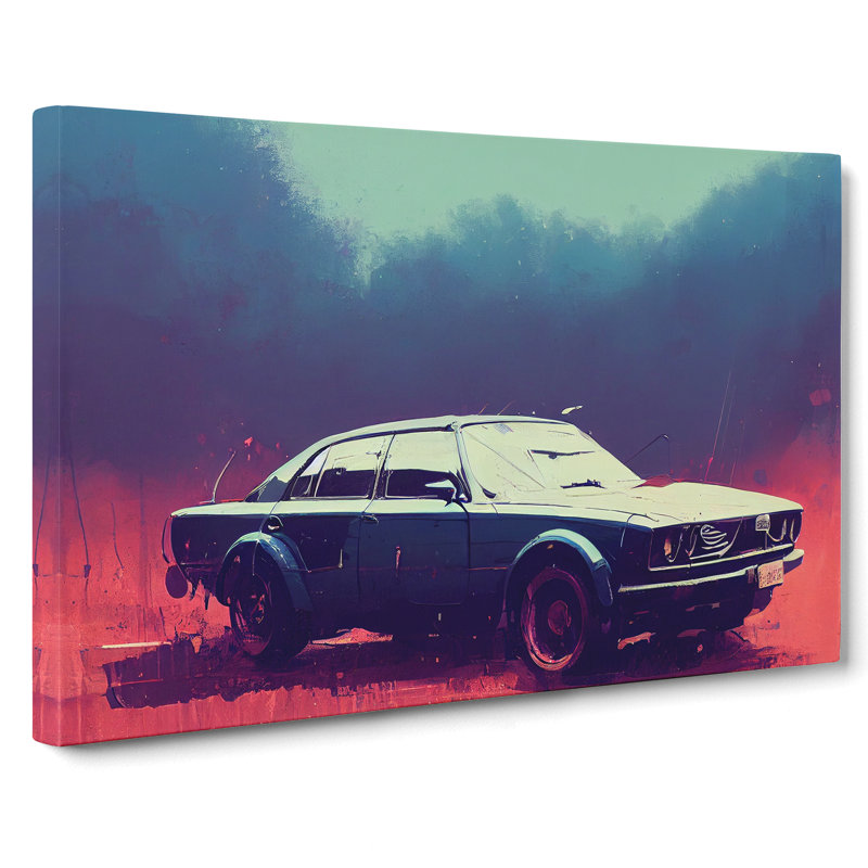 Concept Car Vol.1 - Wrapped Canvas, 50cm H x 76cm W x 3cm D