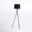 Olivine 61.5'' Black Tripod Floor Lamp