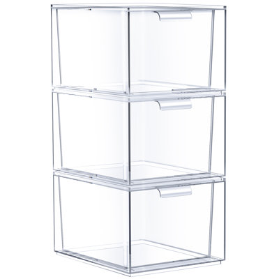 Makeup Organizer Drawers (3 Drawer Set)