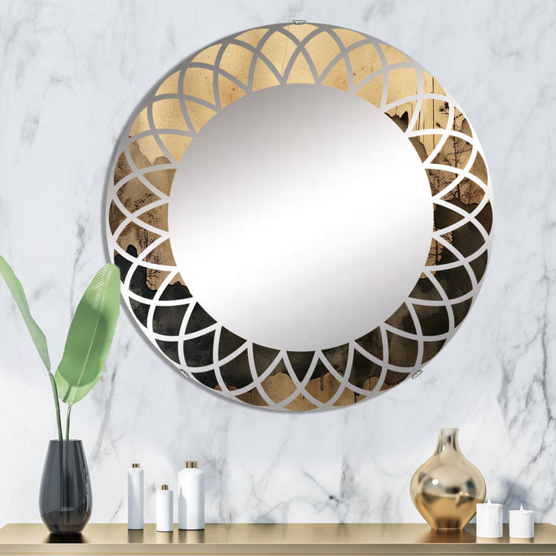 Miroir mural Zylah, 32 po x 32 po