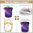 Laundry Hamper,Flying Butterflies Laundry Basket,Glowing Stars Waterproof Oxford Cloth Storage Basket With Handle For Clothes Books Nursery Home Storage Sundries