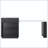 82.6" Fluted Kitchen Island with Extendable Dining Table (Seats 4-6) – Black-895931463