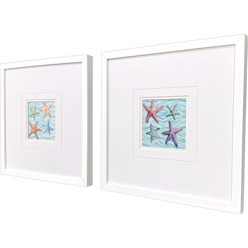 Happy Seashells Framed Art