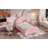 Twin size Upholstered Rabbit-Shape Princess Bed-1840370249-1826874880