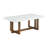 2PC Occasional Marble Table Set In White