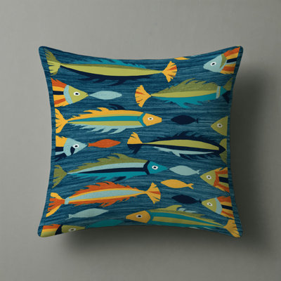 Indoor and Outdoor Throw Pillow
