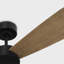  Ventilateur de plafond intérieur Paddle Smart 52 avec tige filetée, pales en chêne ABS et télécommande portable-65445748-65445739