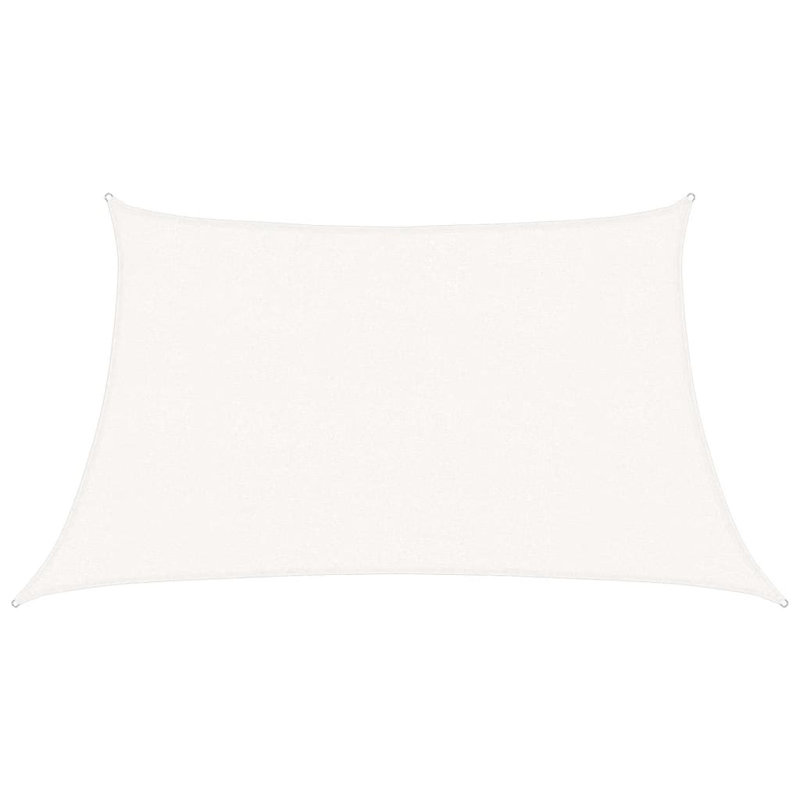 Auster 2m x 4m Trapezium Shade Sail, White