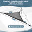 Tablette en filet pour tente d'auvent amovible