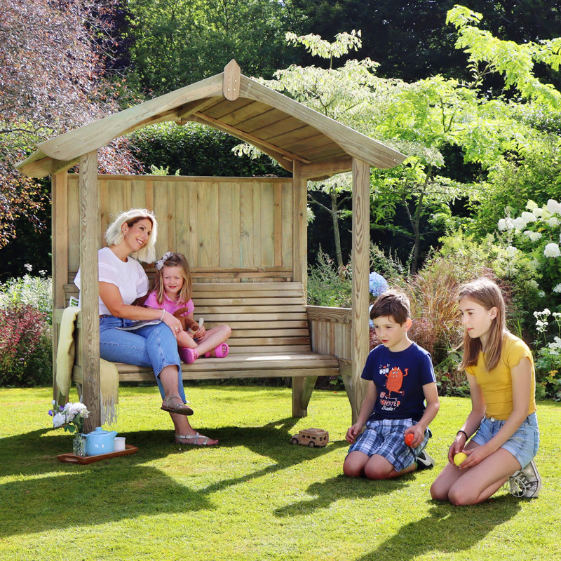 Ogrady Solid Wood Outdoor Bench