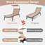 Chaise longue d'extérieur Orphia