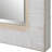 Adrianne Solid Wood and Rattan Rectangle Accent Mirror with Beveled Glass-232310709