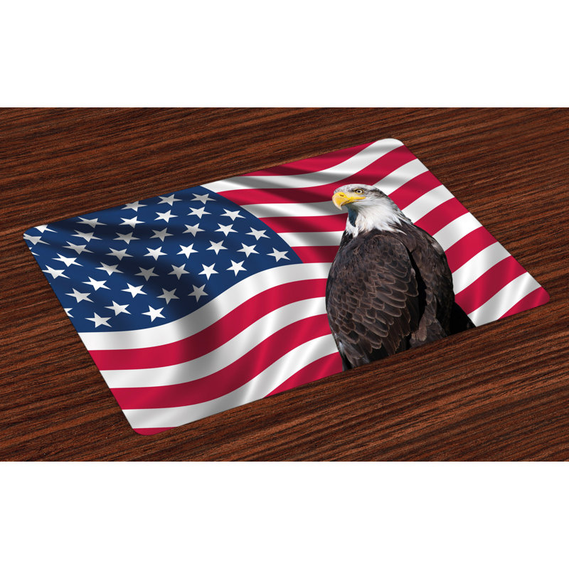 Muniz Eagle Patriotic America Placemat
