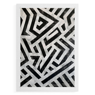 ABSTRACT Series L - Impression sur toile seulement - NON-CADRE