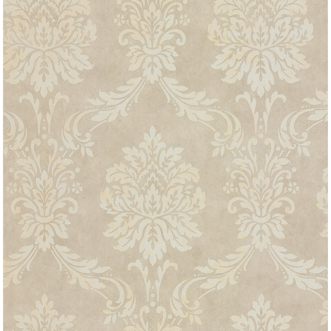 Bailey Damask 32.81' L x 20.87" W Wallpaper Roll Astoria Grand 