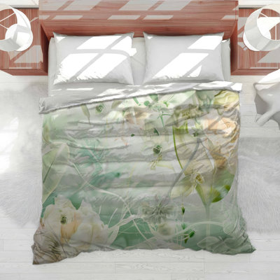 Blend Floral Cotton Blend Comforter