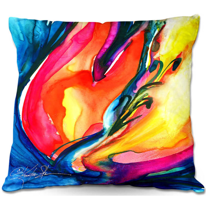  Coussin Couch Soul Flower, 20 po x 20 po