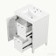 Deiter 24'' Single Bathroom Vanity with Ceramic Top-768005735