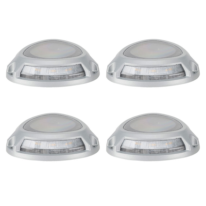 Solar Basics Step Light With Motion Sensor - 4 Pk