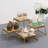 Khya Wood Tiered Stand