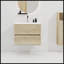 24 lavabos avec lavabo à quartz blanc et tiroirs à fermeture en douceur, fixés au mur pour les salles de bain modernes, sans drain ni robinet, KD-874671364