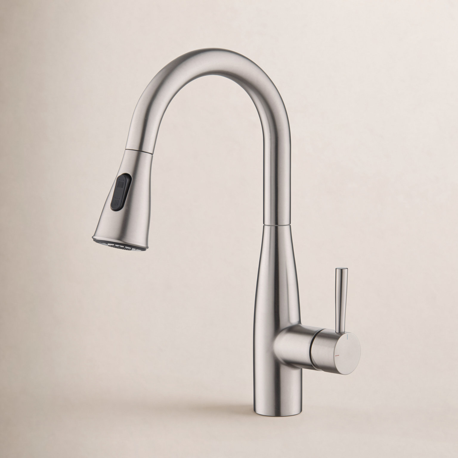 Bari Pull-Down Kitchen Faucet, Brushed Nickel