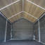 Pavillon de jardin permanent en métal L 20 pi. D Auvent