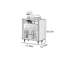 Vitrine de style antique-120836531