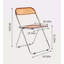 Chaise pliante en plastique-1663256394