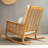 2-Person Teak Outdoor Seating Group With Cushions