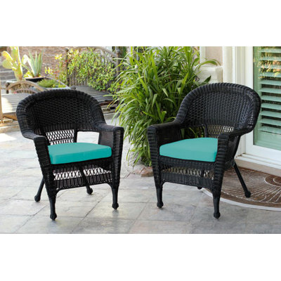 Chaise de patio avec coussins Burrowes